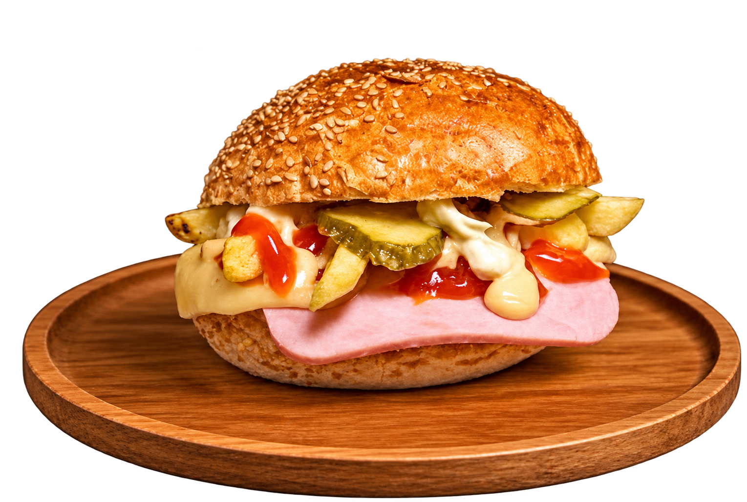 Sandwich cu Șuncă și Cașcaval